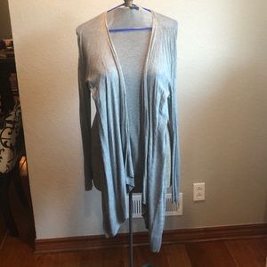 Grey cardigan